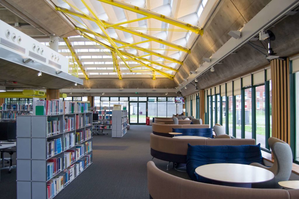 interior University of Portsmouth library